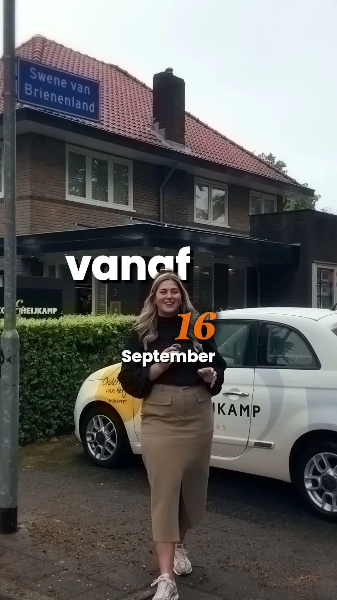 Een makelaar van Kok & Heijkamp vertelt voor de woning wat er verandert op Funda